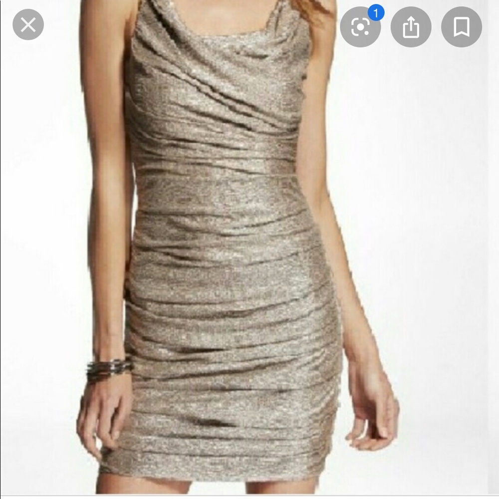 Metallic Express Dress